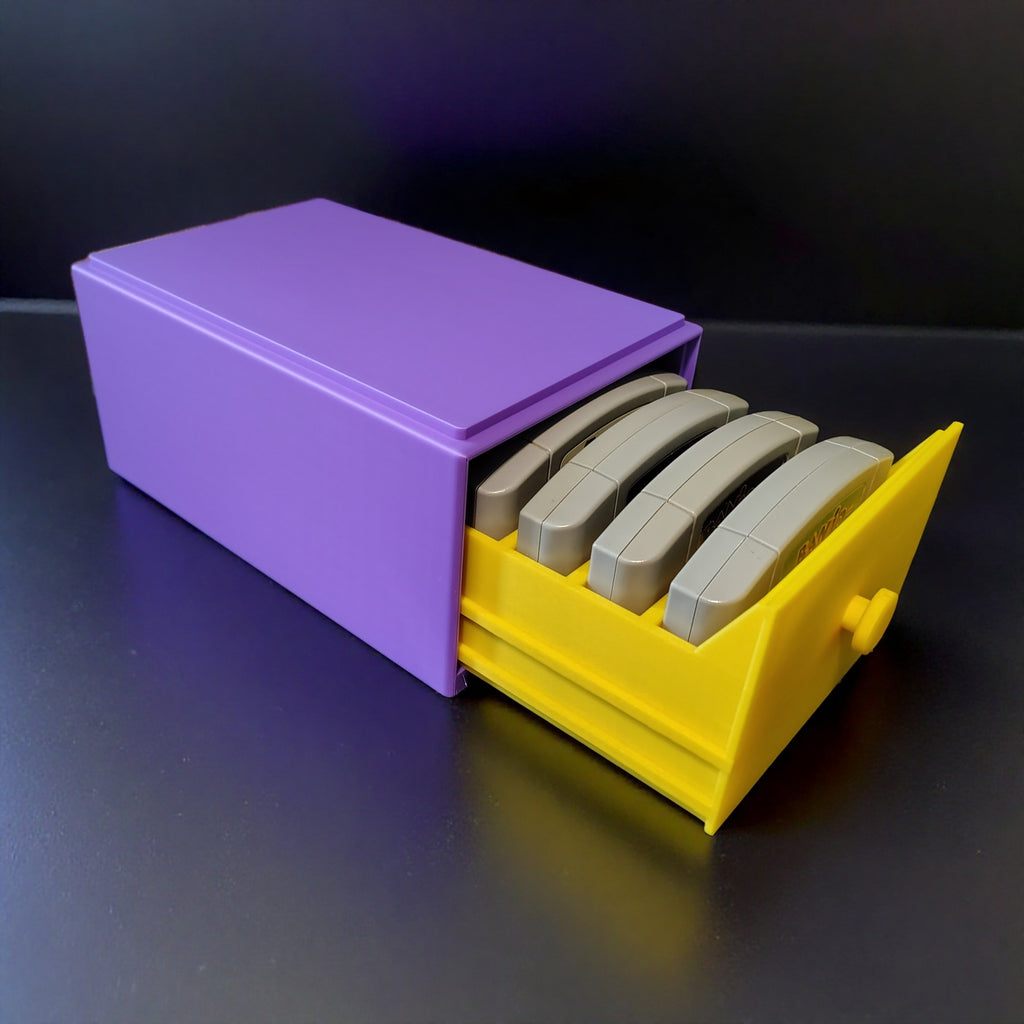 Nintendo 64 Cartridge Stackable Storage Drawer