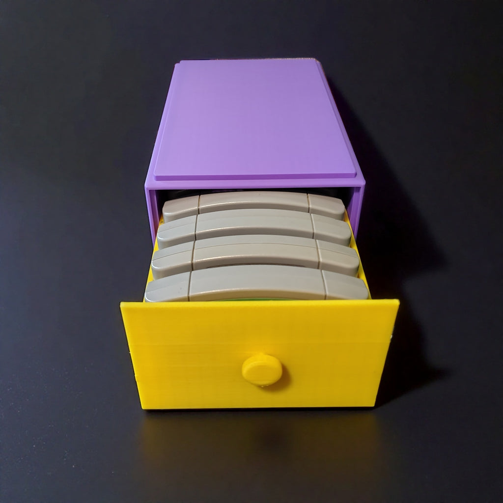 Nintendo 64 Cartridge Stackable Storage Drawer