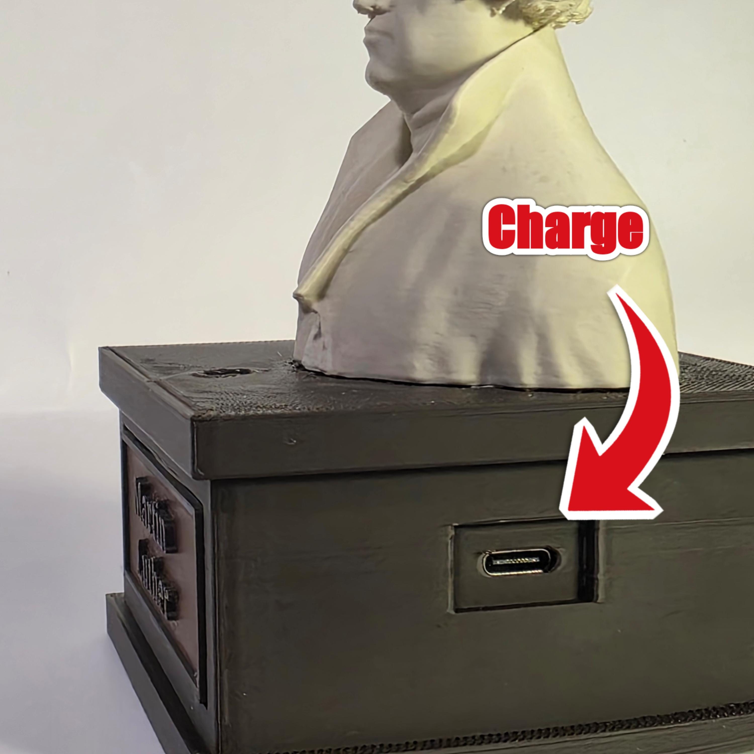 Martin Luther Talking INSULT Bust