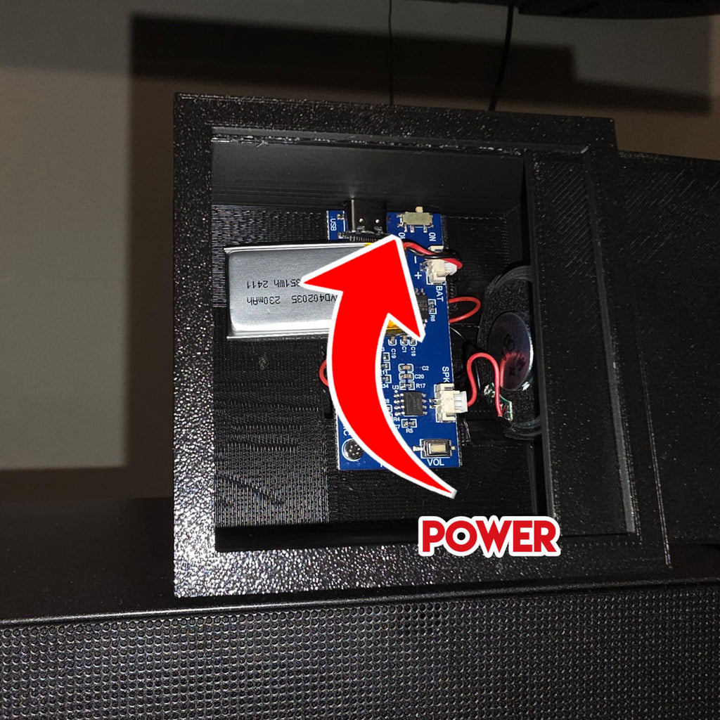 Mr. "Inspiration" Talking Gag Statue