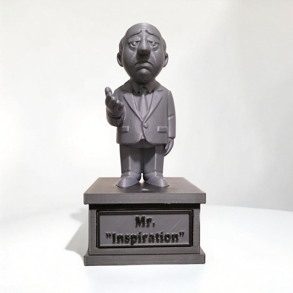 Mr. "Inspiration" Talking Gag Statue