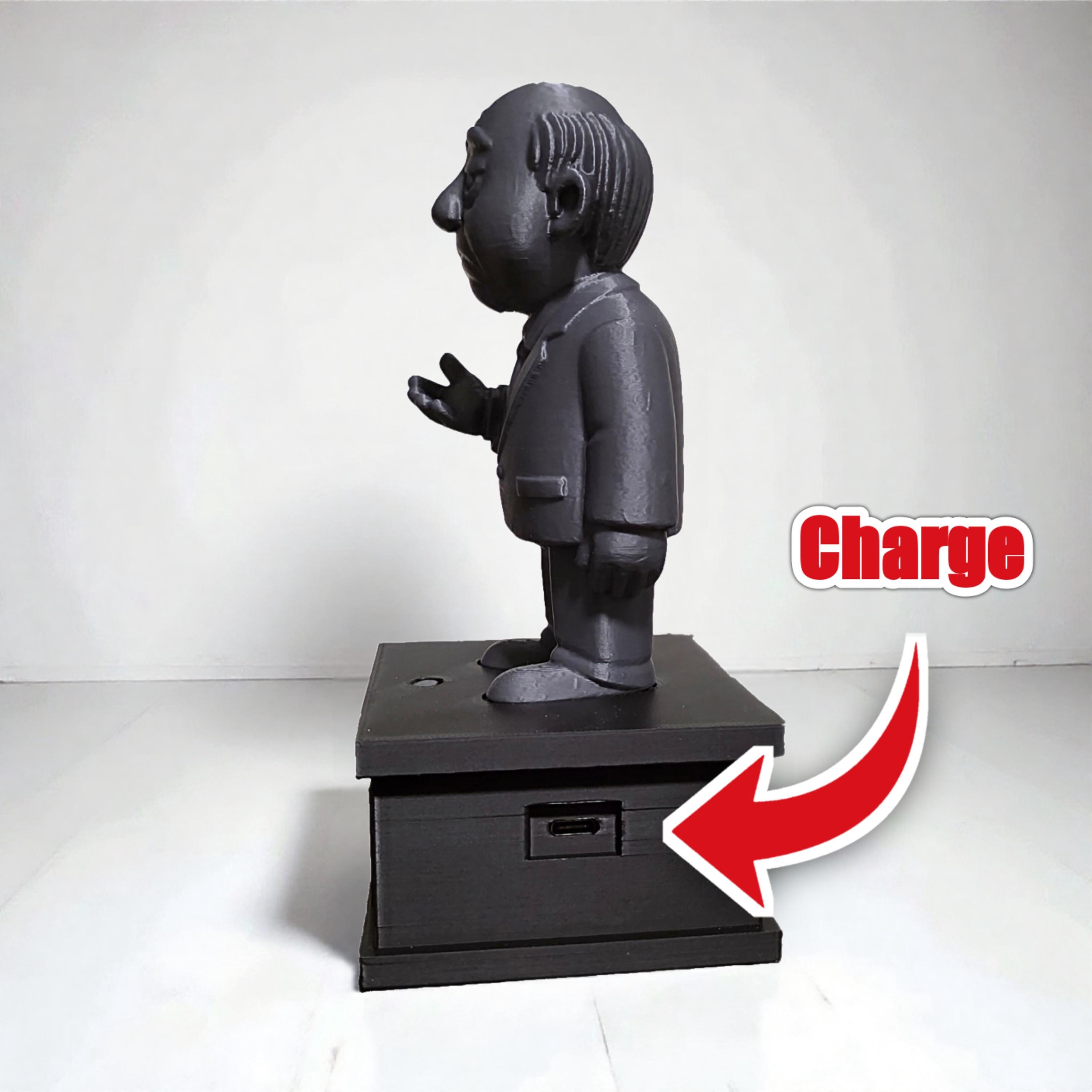 Mr. "Inspiration" Talking Gag Statue