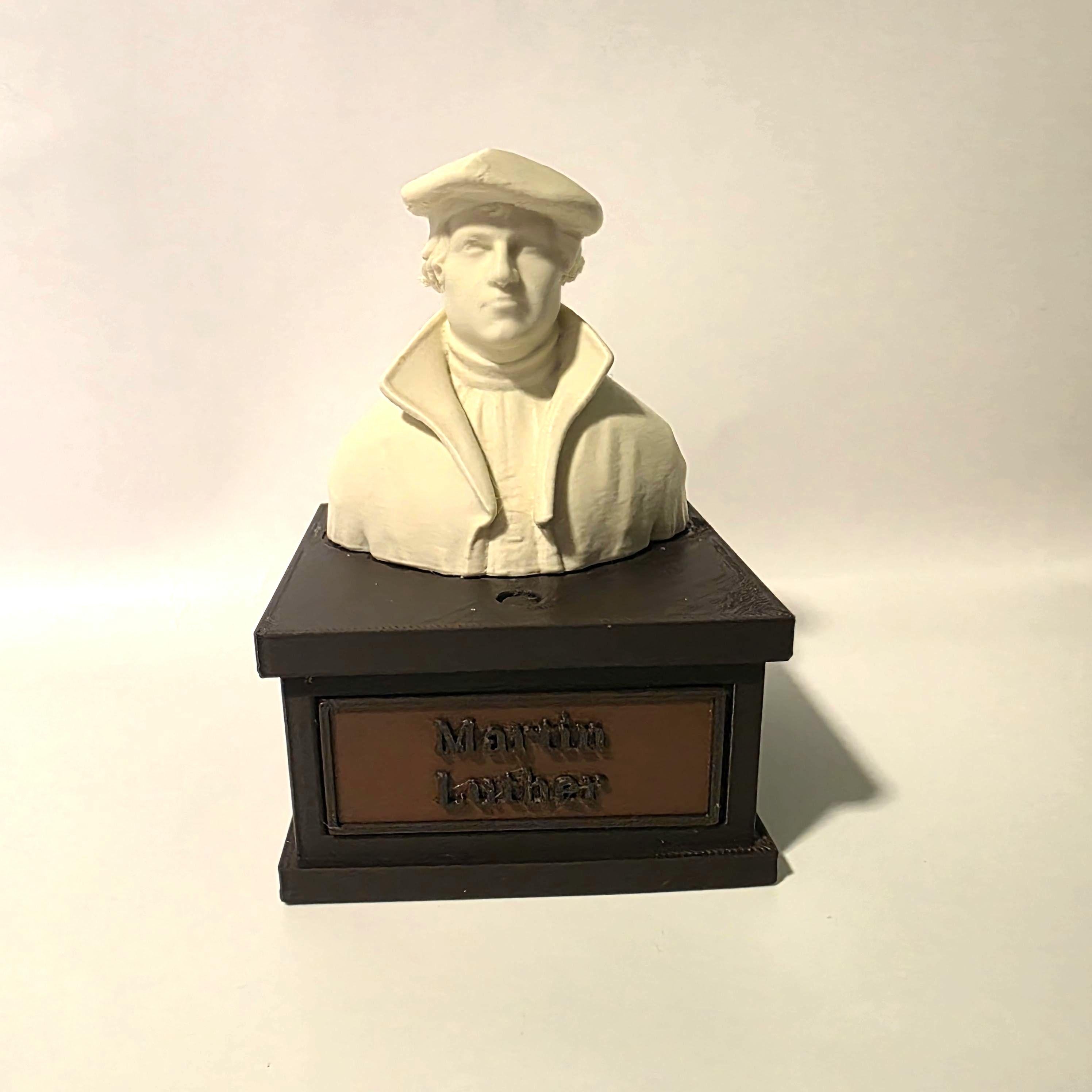 Martin Luther Talking INSULT Bust