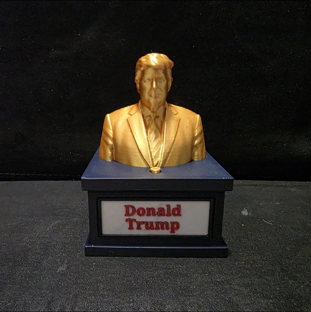 FUNNY Talking TRUMP Bust (3D Printed Statue)